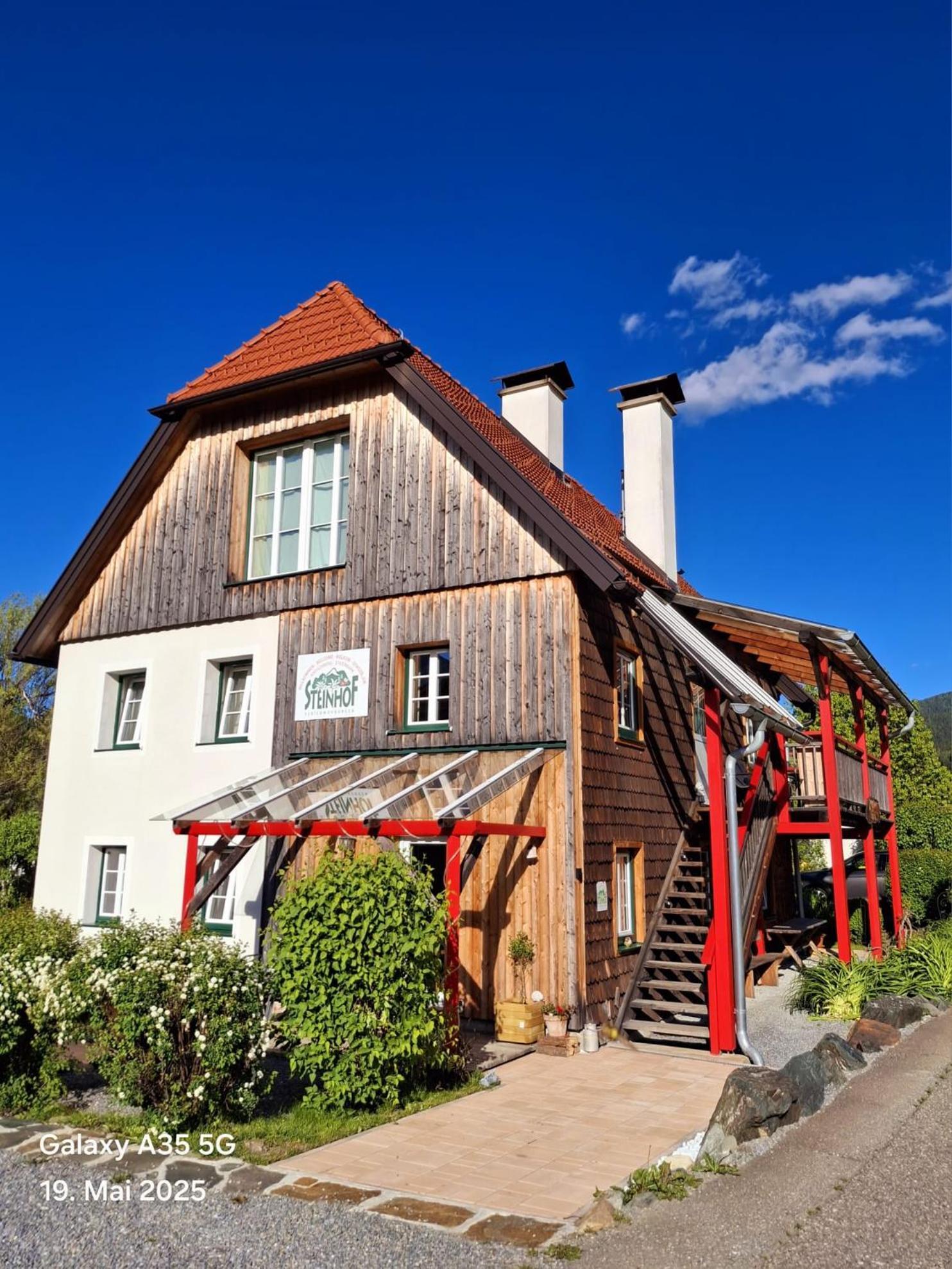 Haus Steinhof Sankt Lorenzen ob Murau Exterior foto